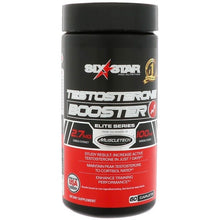 Load image into Gallery viewer, SIX STAR Testosterone Booster 60 Caps Muscletech Six Star Pro Nutrition Test Elite Series
