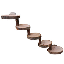 Load image into Gallery viewer, Hamster Toy Wooden Bridge Safe Wooden Bridge Ladder Mini Pet Climbing Stair Hamster Toy Wooden Bridge Cage Toys Hamster Supplies
