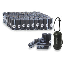 Load image into Gallery viewer, Dog Poop Bags Earth-Friendly 10/12 Micron 60/56 Rolls Large Cat Waste Bags Doggie Bag Green Black Orange Pink Color Garbage Bags
